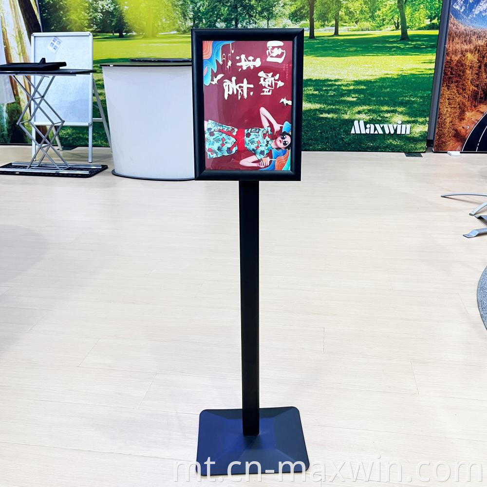 Stand tas-sinjal tal-art Floor Sign Stand